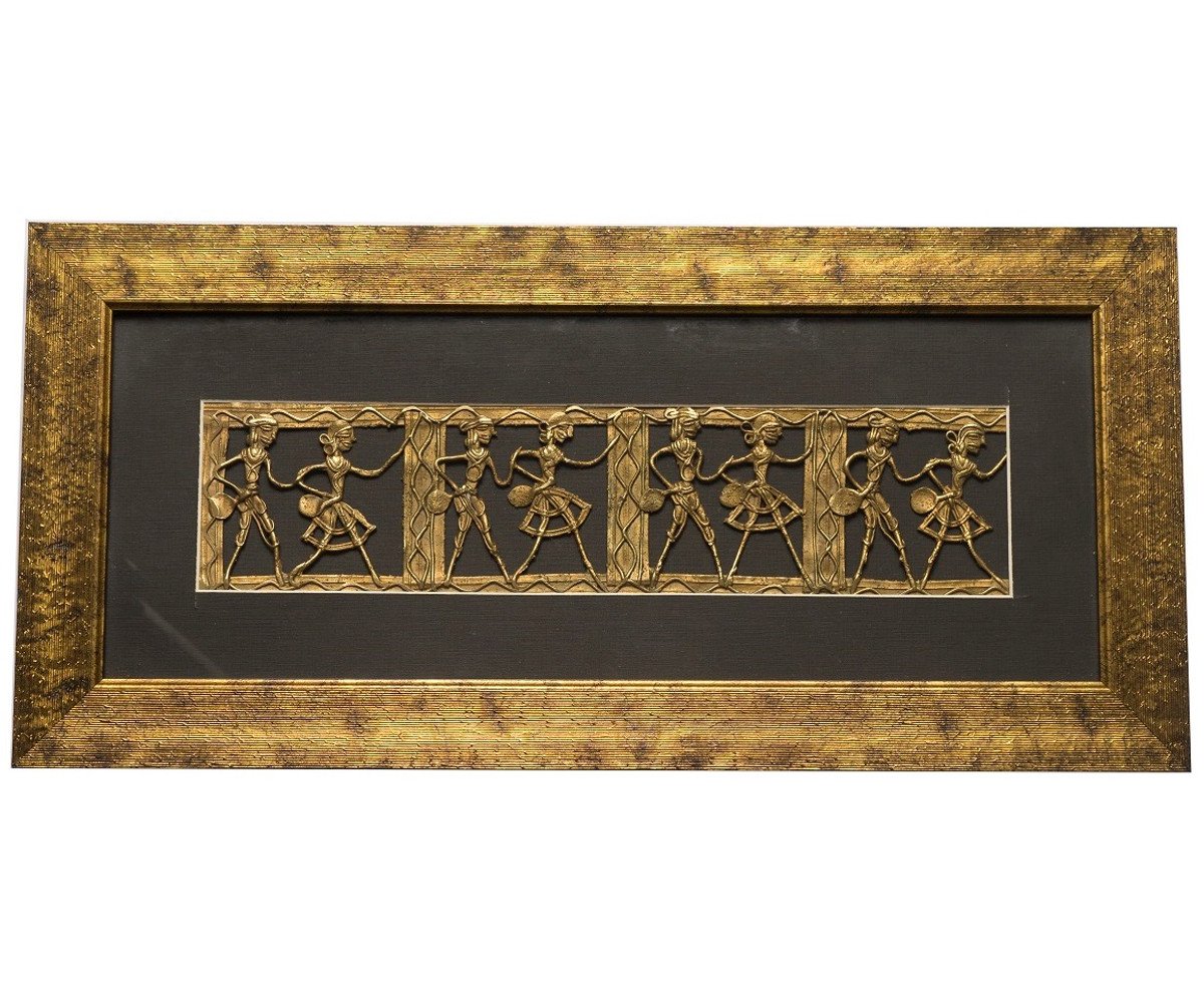 Dhokra decorative wall panel